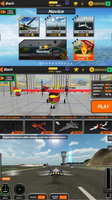 驾驶游戏 真实飞行模拟3D-A5资源网
