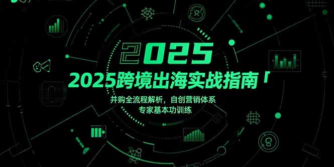 2025跨境出海实战指南，并购全流程解析，自创营销体系，专家基本功训练 - A5资源网
