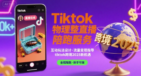 Tiktok物理整蛊直播陪跑服务-tiktok跨境2025 - A5资源网 Tiktok物理整蛊直播陪跑服务-tiktok跨境2025