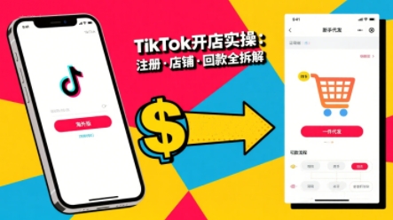 TikTok从开店到投流的进阶课,从基础实操到高阶技巧一网打尽 - A5资源网 TikTok从开店到投流的进阶课,从基础实操到高阶技巧一网打尽