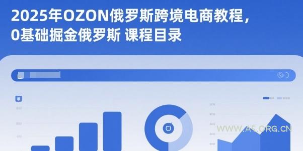 2025年OZON俄罗斯跨境电商教程，0基础掘金俄罗斯-小红泡