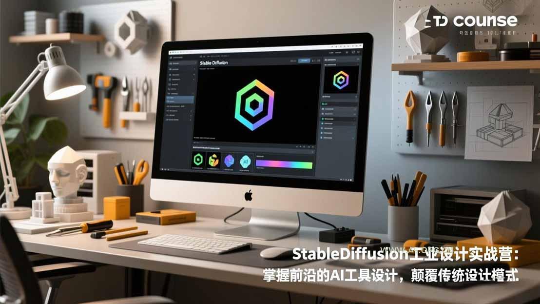 StableDiffusion工业设计实战营：掌握前沿的AI工具设计，颠覆传统设计模式-小红泡