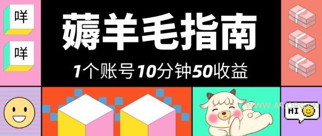 我这朋友薅美团羊毛，1个账号10分钟50收益，有手就能搞！-小红泡