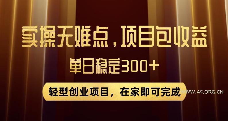 王炸项目！无门槛优惠券，单号日入300+，无需经验直接上手【揭秘】-小红泡