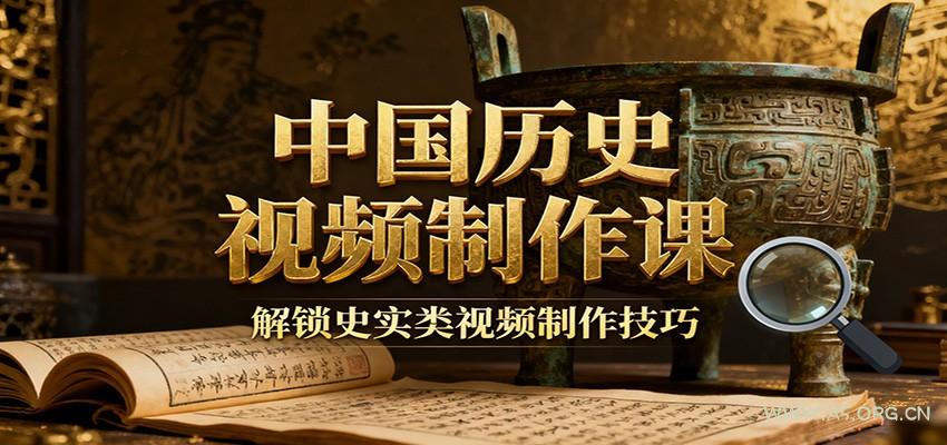 中国历史视频制作课:疆域地图集+参考文案+练习素材,解锁史实类视频制作技巧-小红泡