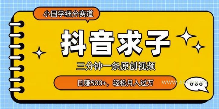 小国学细分赛道,三分钟一条原创视频,日赚500+,可矩阵复制-小红泡