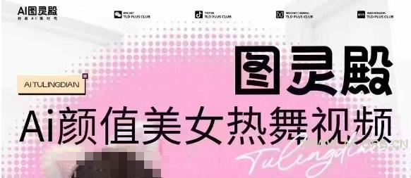 全网首发，原价988图灵殿AI颜值美女热舞视频，云端生图，轻松过原创-小红泡