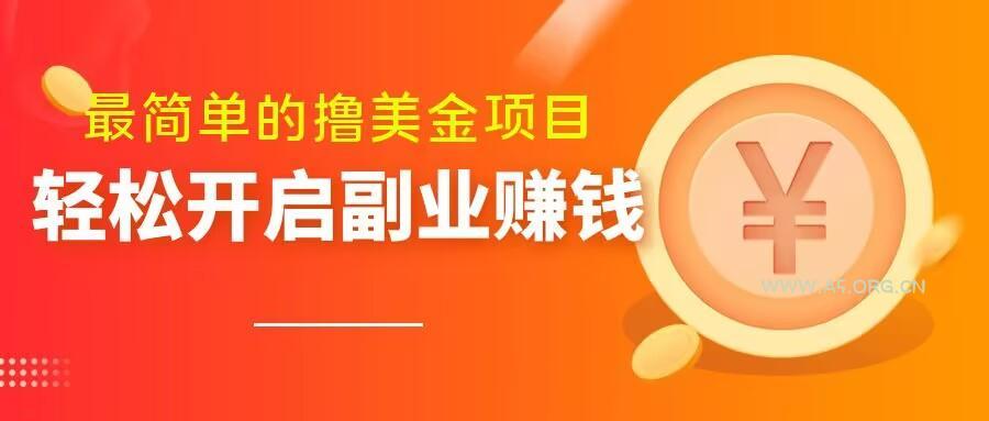 最简单无脑的撸美金项目，操作简单会打字就行，迅速上车【揭秘】-小红泡