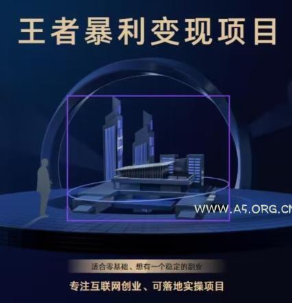 王者荣耀3.0掘金项目，多方式变现，只要有游戏行业就能赚钱！-小红泡