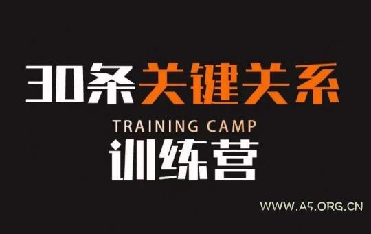 30条关键关系训练营,你关系最近的5个人决定你的财富水平-小红泡