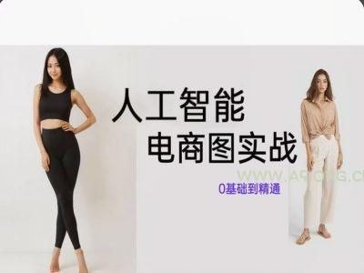 人工智能SD电商图实战,ai绘图0基础到精通-小红泡