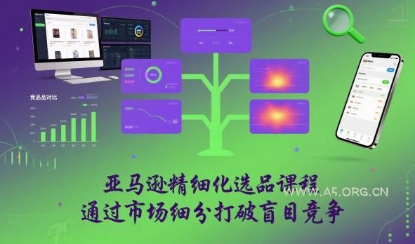 亚马逊精细化选品课程,通过市场细分打破盲目竞争-小红泡