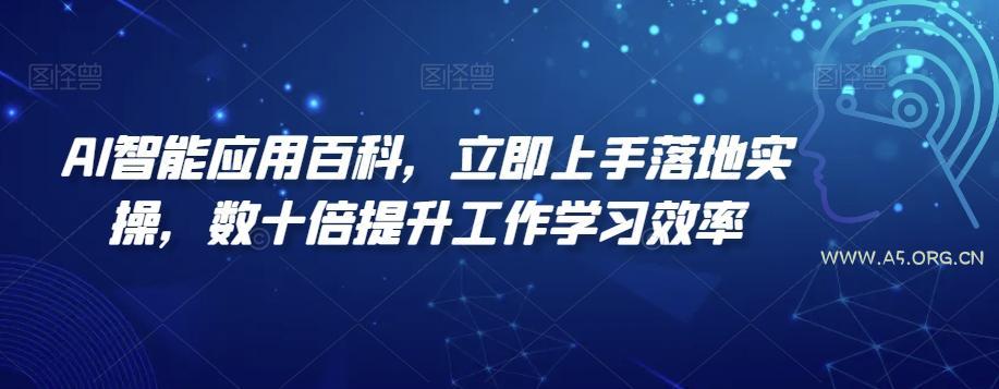 AI智能应用百科，​立即上手落地实操，数十倍提升工作学习效率-小红泡