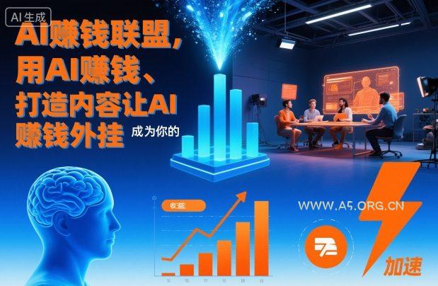 AI賺钱联盟,用AI賺钱、打造内容让AI成为你的賺钱外挂-小红泡