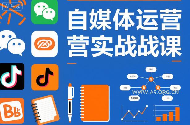 自媒体运营实战课,掌握一套系统的自媒体运营底层方法论,成为优秀的内容创作者-小红泡