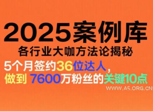 2025案例库,收录各行业大咖的方法论,各行业大咖方法论揭秘-小红泡