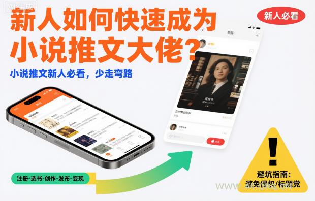 新人如何快速成为小说推文大佬?小说推文新人必看,少走弯路-小红泡