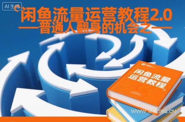 闲鱼流量运营教程2.0——普通人翻身的机会之一-小红泡
