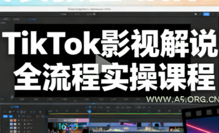凌帧·TikTok影视解说全流程实操-小红泡