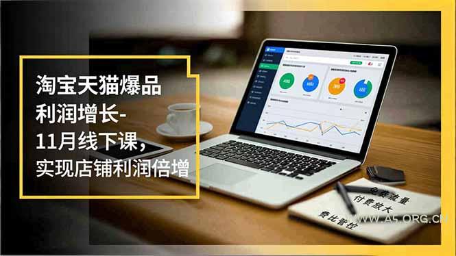 淘宝天猫爆品利润增长-11月线下课,免费流量、付费放大、费比管控,实现店铺利润倍增-小红泡