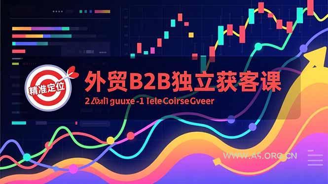 外贸B2B独立获客课，Facebook主页搭建、消息互动广告、精准定位，打造高询盘系统-小红泡