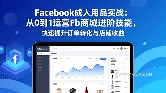 Facebook成人用品实战:从0到1运营Fb商城进阶技能,快速提升订单转化与店铺收益-小红泡