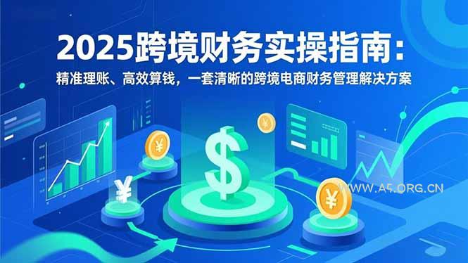 2025跨境财务实操指南：精准理账、高效算钱，一套清晰的跨境电商财务管理解决方案-小红泡