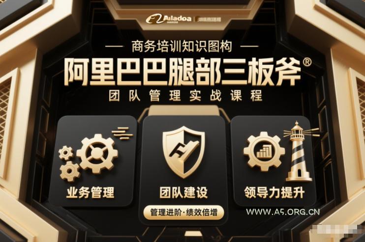 团队管理必学课程系列，阿里巴巴“腿部三板斧”-小红泡