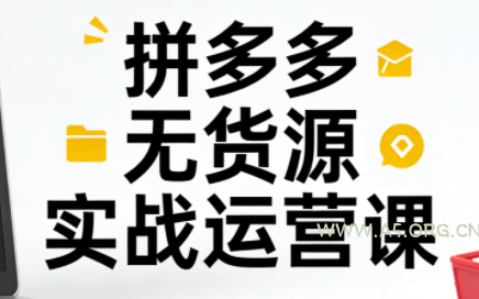 子枫老师·拼多多无货源实战运营课(更新12月)-小红泡
