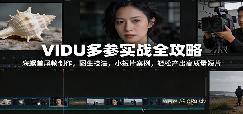 VIDU多参实战全攻略：海螺首尾帧制作，图生技法，小短片案例，轻松产出高质量短片-小红泡