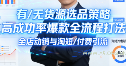 子鹏讲电商·淘宝私家班(更新2026)-小红泡