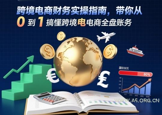 跨境电商财务实操指南，带你从0到1搞懂跨境电商全盘账务-小红泡