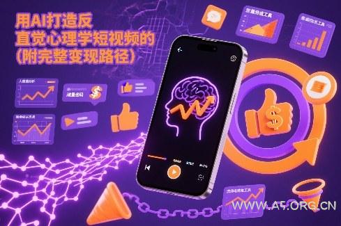 用AI打造“反直觉”心理学短视频的流量密码(附完整变现路径)-小红泡