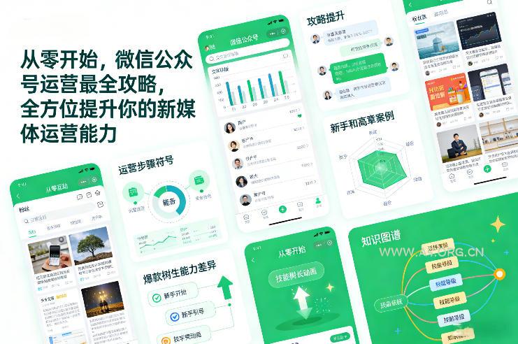从零开始,微信公众号运营最全攻略,全方位提升你的新媒体运营能力-小红泡