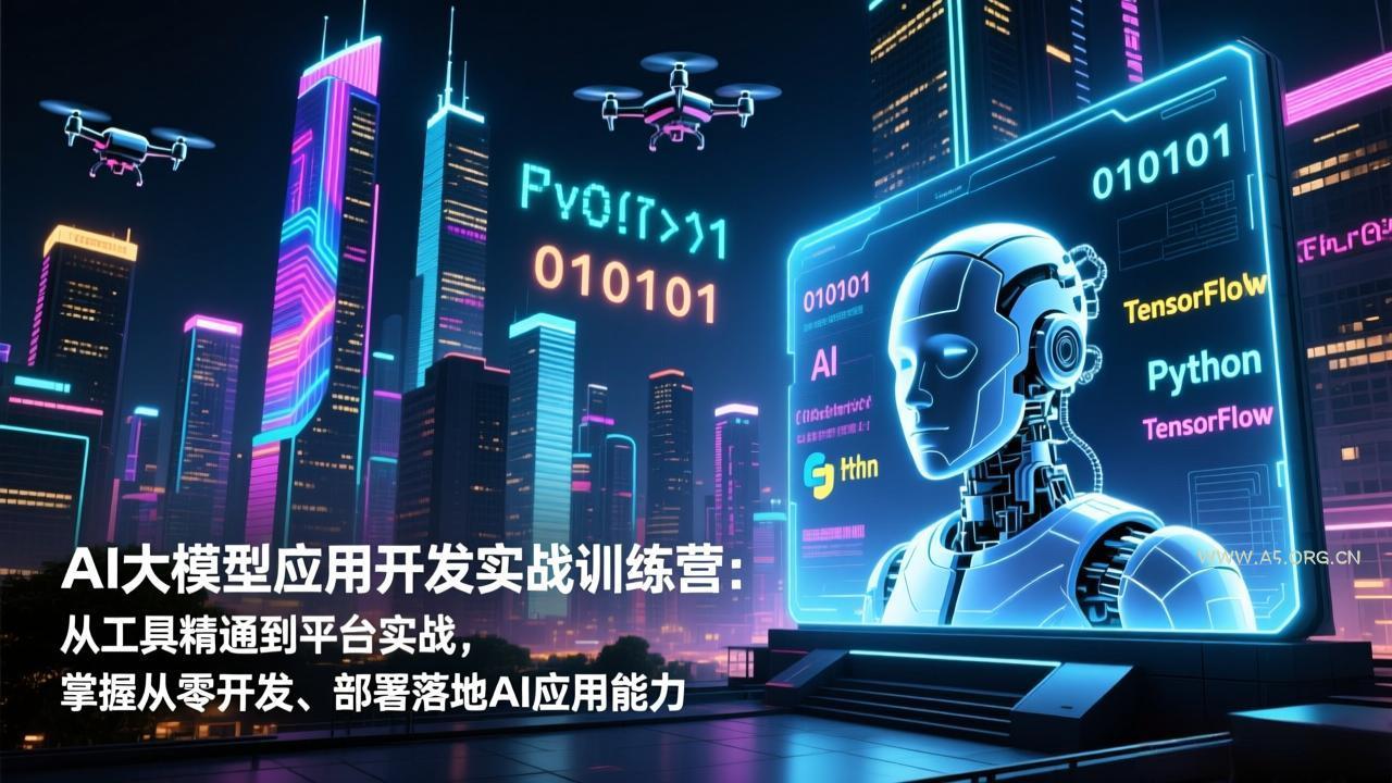 AI大模型应用开发实战训练营：从工具精通到平台实战，掌握从零开发、部署落地AI应用能力-小红泡