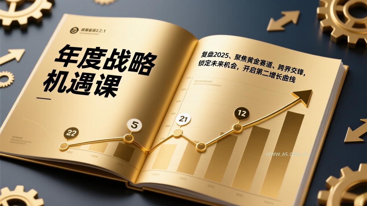 年度战略机遇课,复盘2025、聚焦黄金赛道、跨界交锋,锁定未来机会,开启第二增长曲线-小红泡