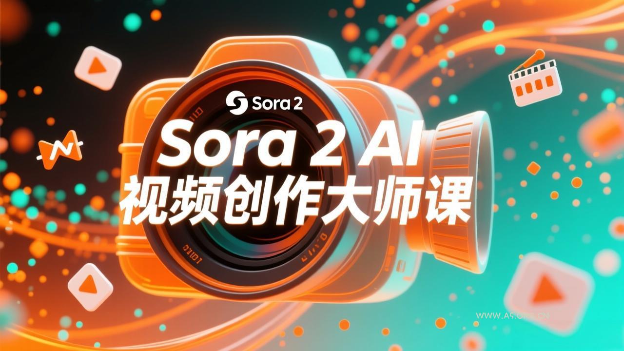 如何利用Sora 2创建流行AI人工智能视频大师班教程:掌握创作全流程,产出百万播放内容-小红泡