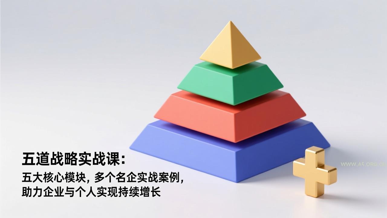 五道战略实战课:五大核心模块,多个名企实战案例,助力企业与个人实现持续增长-小红泡