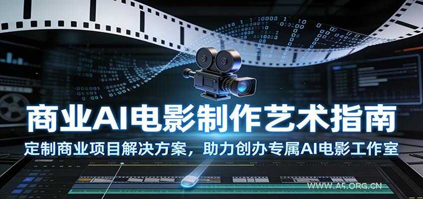 商业AI电影制作艺术指南：定制商业项目解决方案，助力创办专属AI电影工作室-小红泡