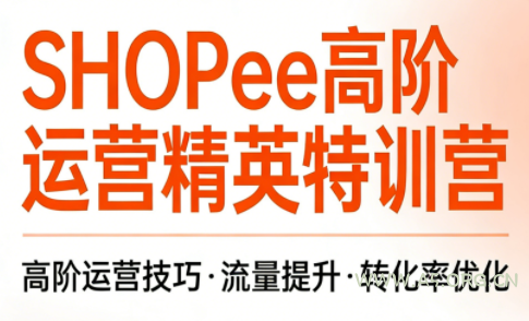 梦凡老师·Shopee虾皮高阶运营课程-小红泡