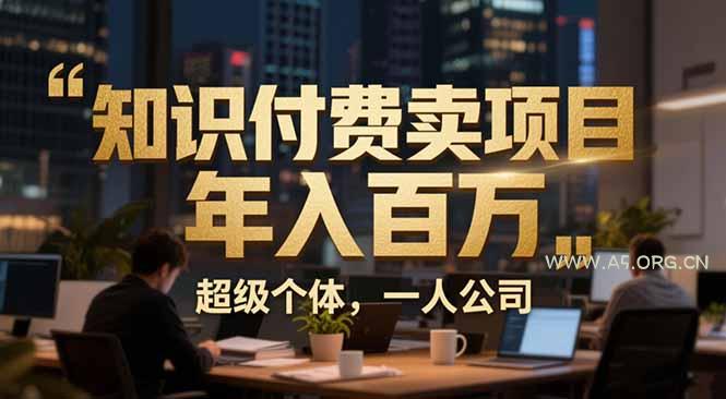 从0到年入百万:超级个体实战心得公开,个人IP×精准引流×成交系统全拆解-小红泡
