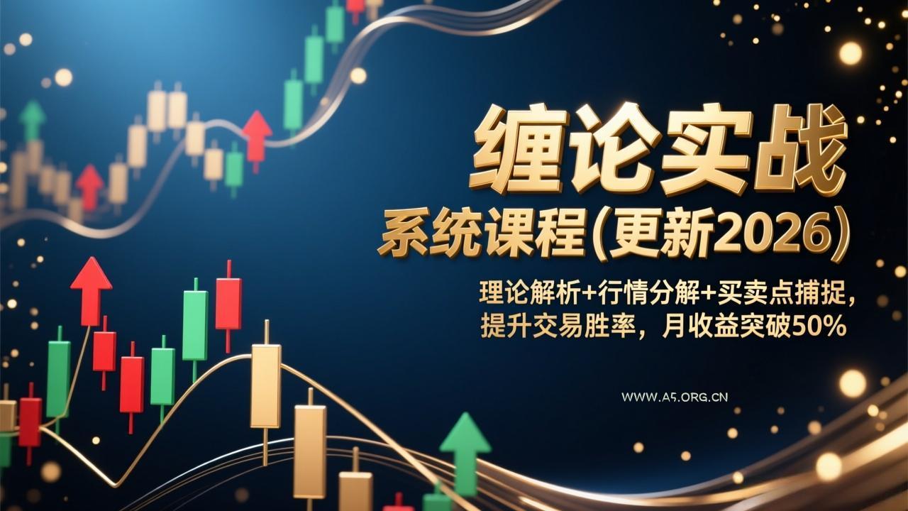 缠论实战系统课程(更新2026-小红泡