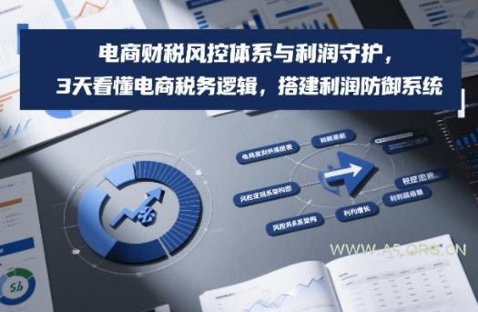 电商财税风控体系与利润守护,3天看懂电商税务逻辑,搭建利润防御系统-小红泡