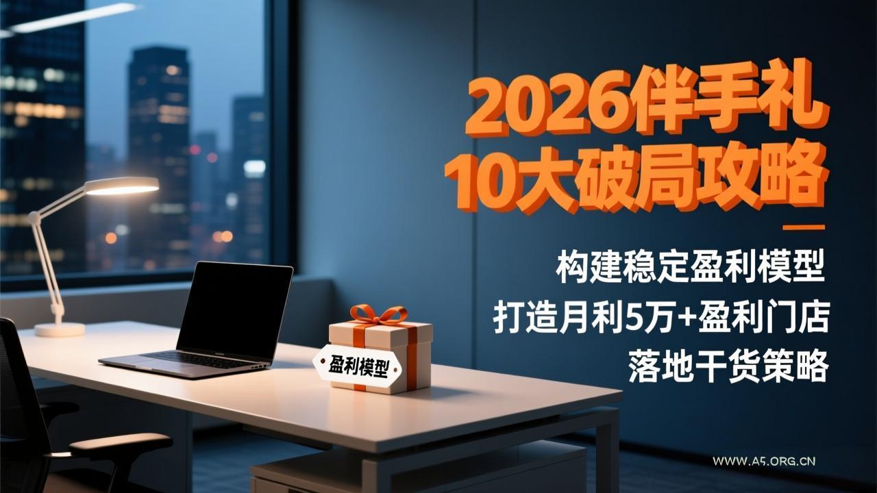 2026伴手礼10大破局攻略：构建稳定盈利模型，打造月利5万+盈利门店，落地干货策略-小红泡
