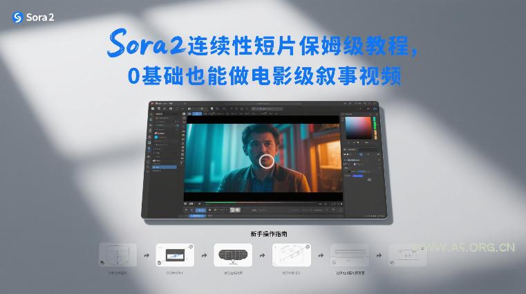 Sora2连续性短片保姆级教程，0基础也能做电影级叙事视频-小红泡
