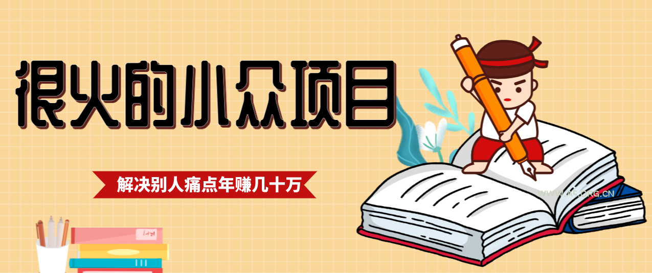 一直都很火的小众项目，抓住应届生求职痛点，这个小众项目年入几十万的底层逻辑-小红泡
