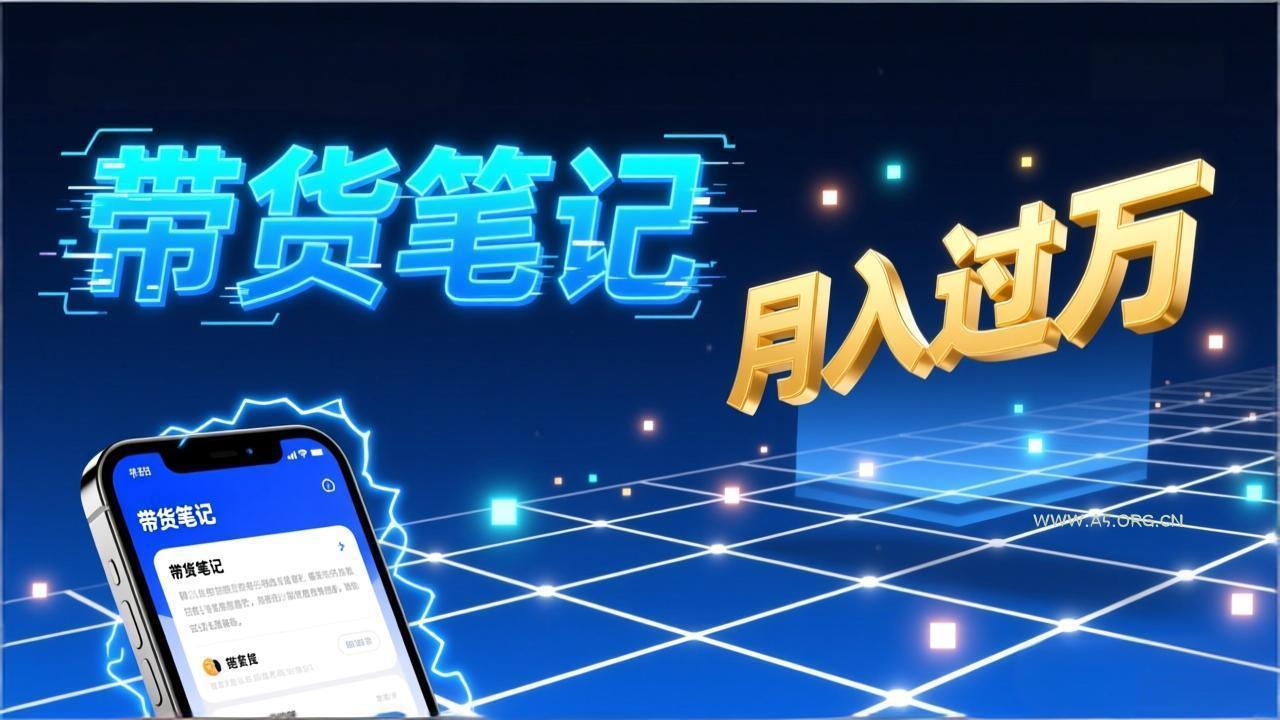 小红书爆款笔记带货实战:拆解封面标题正文全要素,手把手教你单篇笔记带货月入过万-小红泡