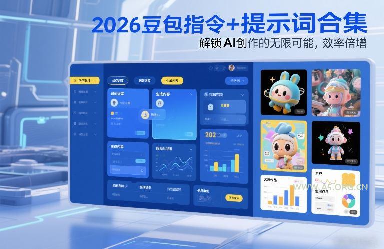 2026豆包指令+提示词合集，解锁AI创作的无限可能，效率倍增-小红泡