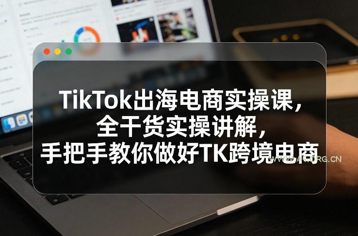 TikTok出海电商实操课，全干货实操讲解，手把手教你做好TK跨境电商-小红泡