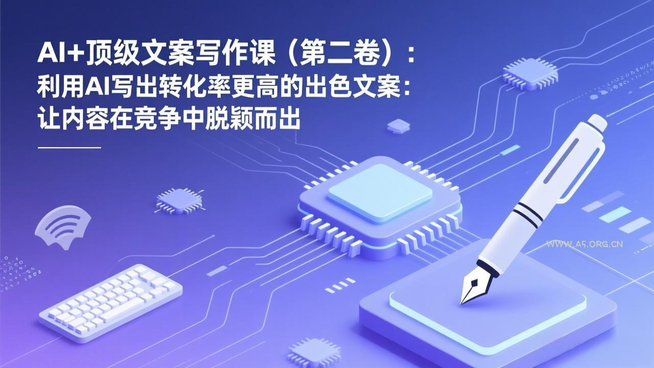 AI+顶级文案写作课(第二卷-小红泡
